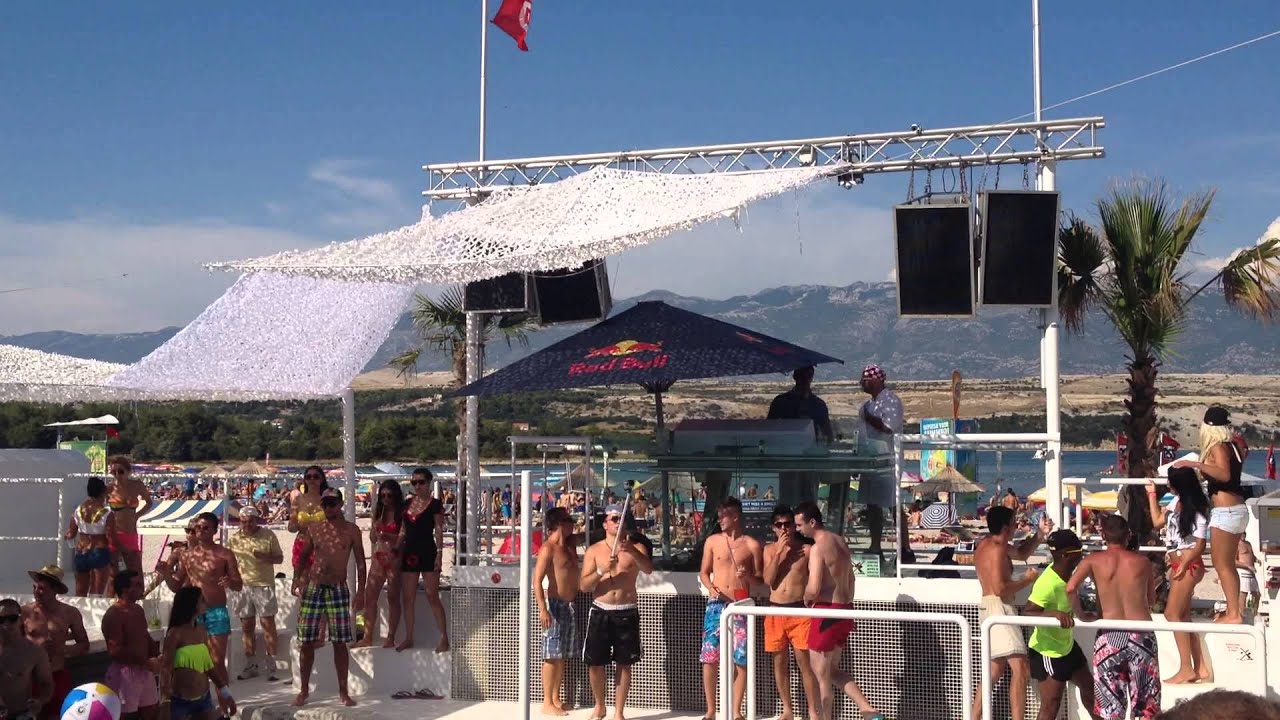 Party Insel - Pag - Zrce 2013 - YouTube