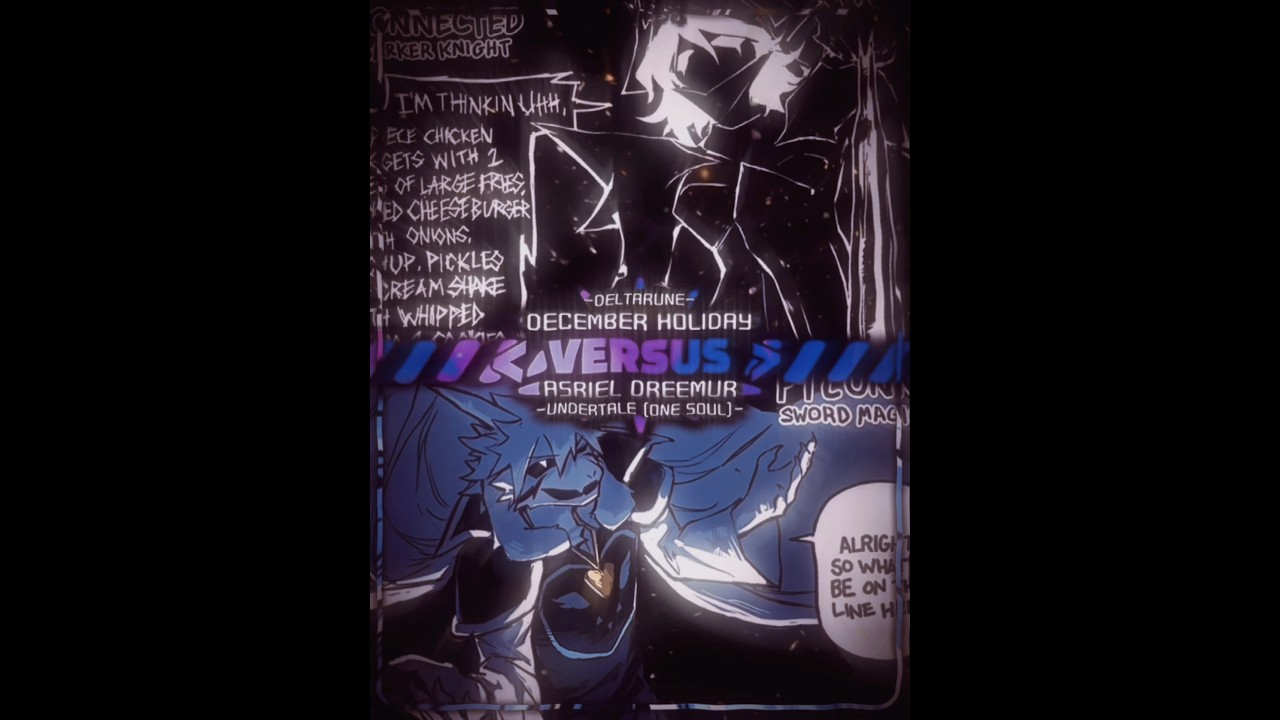 | The Roaring Knight #VS Asriel Dreemur | DELTARUNE | REMAKE | Thanks for 9k+ Subs! |