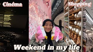 Weekend in my life🌷|morning routine 🌅|shopping 🛍️|movie time 🍿|دوزومعايا الويكاند ديالي🐹