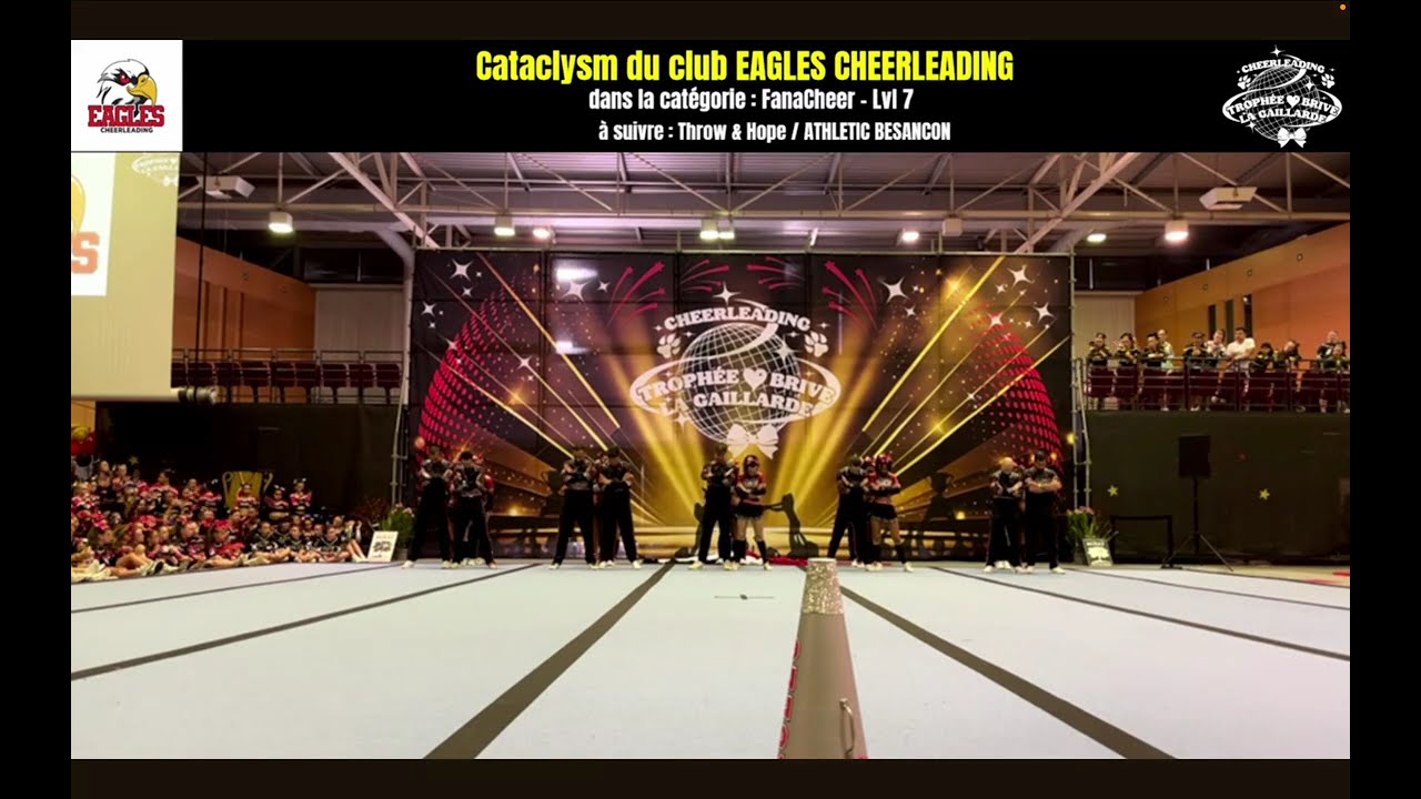 Eagles Cheerleading Cataclysm - Trophée de Brive 2025 - Open Level 7