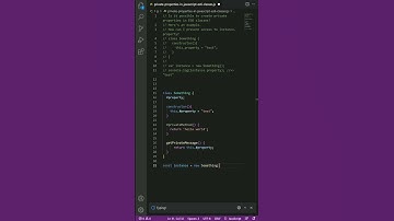 class - Private properties in JavaScript ES6 classes