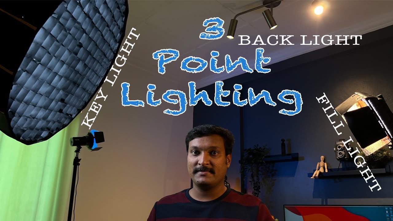 LIGHTING 3 POINT LIGHTING PHOTOGRAPHY CLASS 27 MALAYALAM YouTube