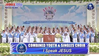 Video-Miniaturansicht von „JMCIM | I Speak JESUS | Combined Youth & Singles Choir | February 19, 2023“