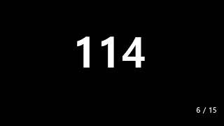 118 second interval timer / 30 minute