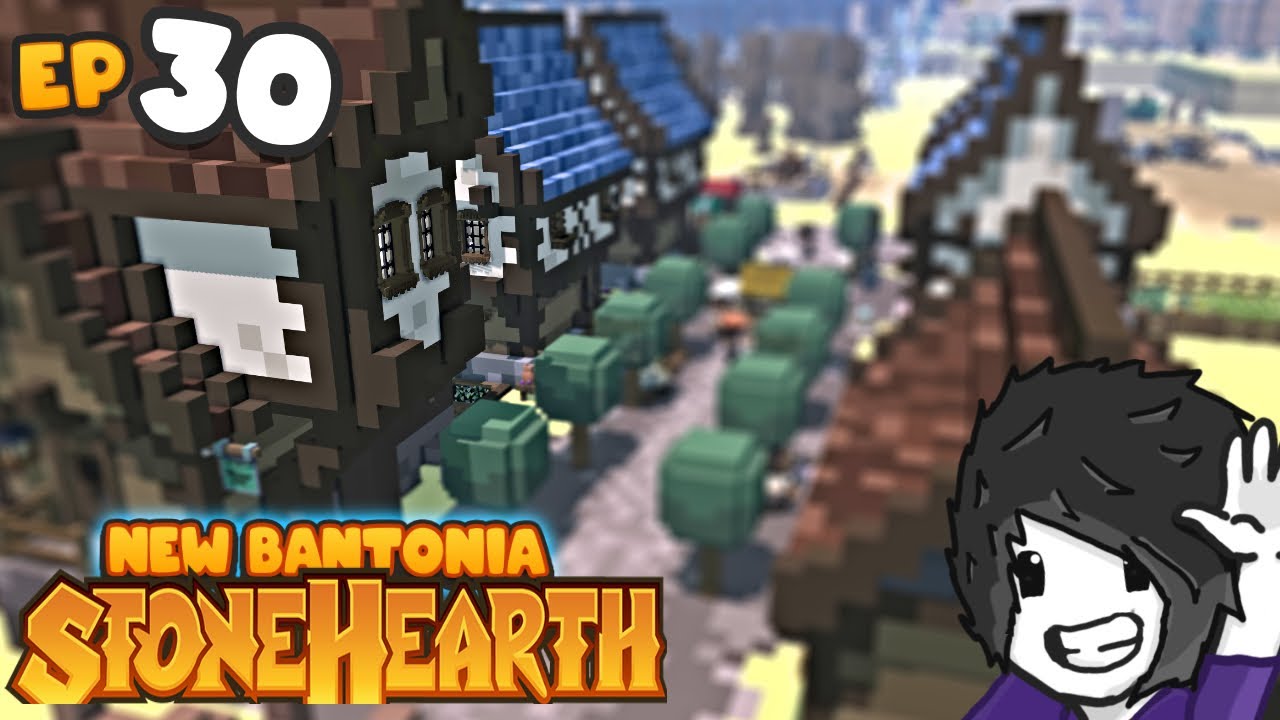 Stonehearth Ace - Building New House for New Bantonia - Ep 30