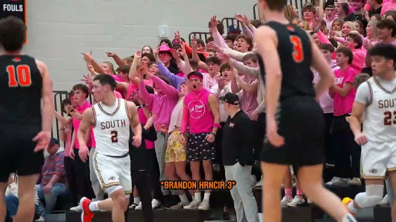 Farmington Student Section Goes Crazy In The Section Semifinal. [MINNESOTA BASKETBALL]