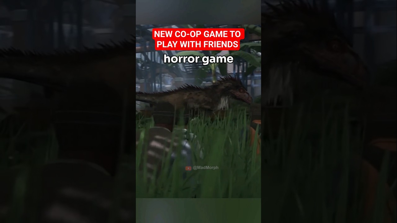 This dinosaur horror game is perfect for friends & couples to play together (NEW CO-OP GAME)