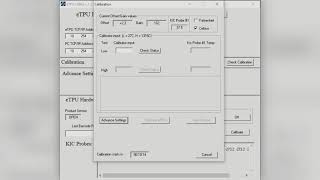eTPU Calibration Check v2.0