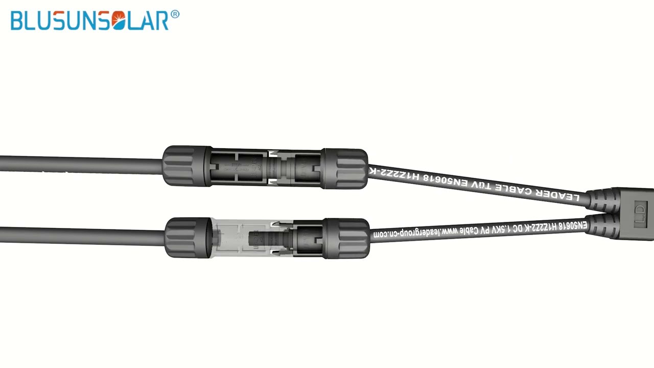 LEADER  2 in 1 Solar Y Branch Connector