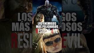 Los enemigos más PELIGROSOS de Resident Evi #residentevil #gamer #lore #nemesis