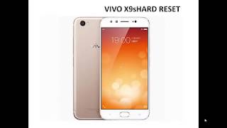 Vivo X9s hard reset
