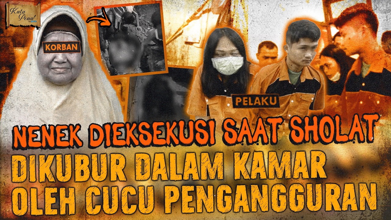 NENEK SHOLAT LALU DIHANT4M BALOK LALU DIKUBUR DI LANTAI KAMAR