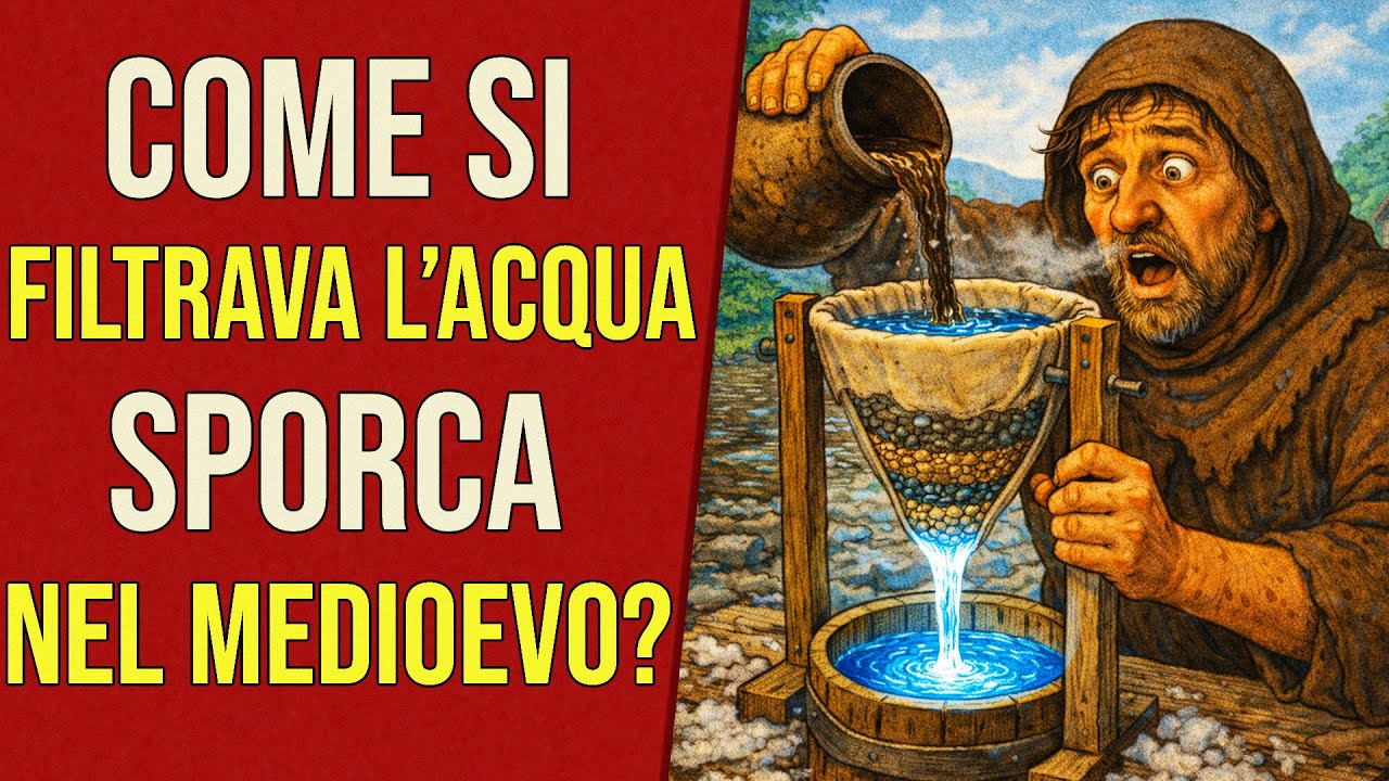 Come si filtrava l'acqua sporca nel Medioevo?