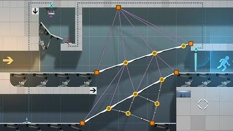 Bridge Constructor Portal - Level 9 Walkthrough