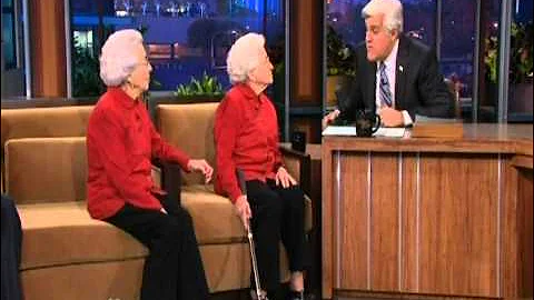 100 Year old Twins on The Tonight Show