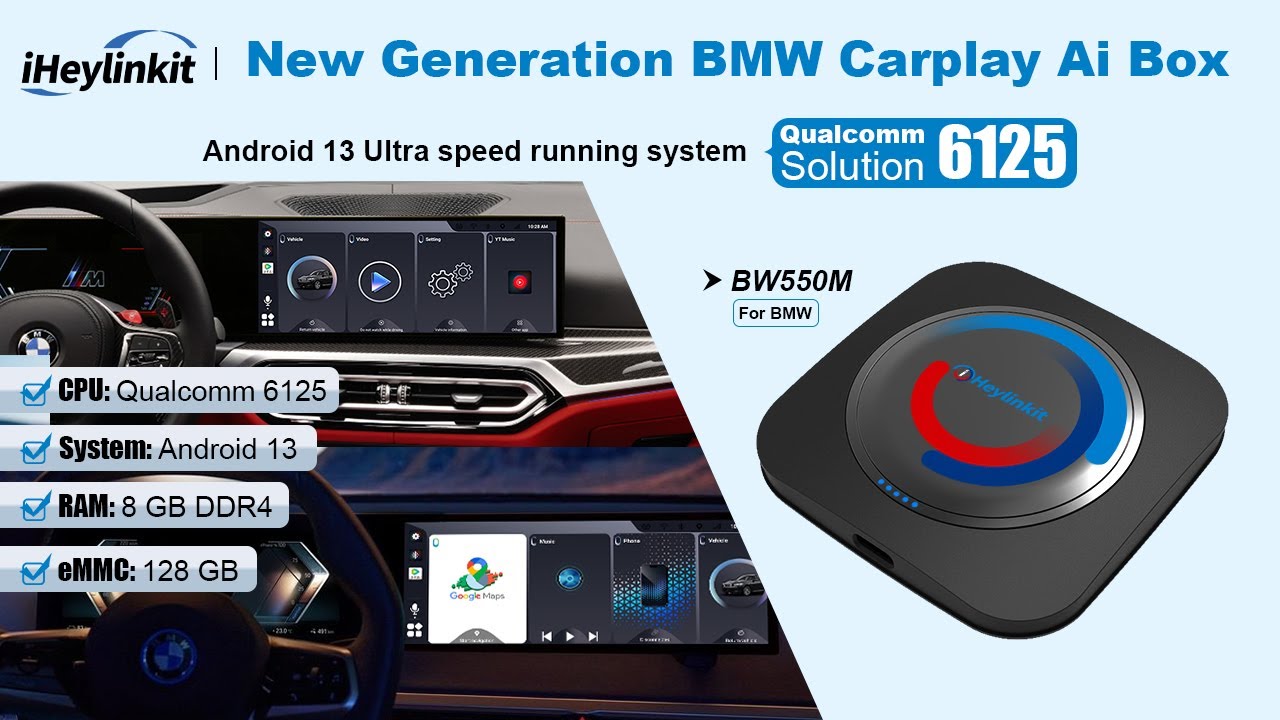 BMW Carplay AIBOX android Youtube