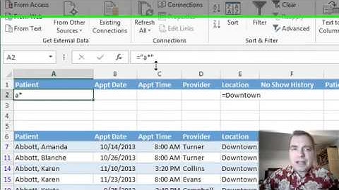 Excel Video 390 Advanced Filtering Part 3