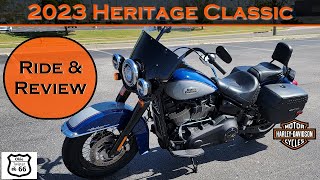 2023 Heritage Classic Ride and Review. Regrets?  Harley Davidson Demo Truck