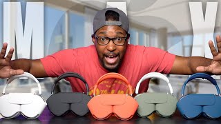 AIRPODS MAX - UNBOXING EVERY COLOR + FIRST IMPRESSIONS!