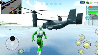 MORE OPEN WORLD CHAOS! (Part 2) - Rope Frog Ninja Hero Car Vegas screenshot 2