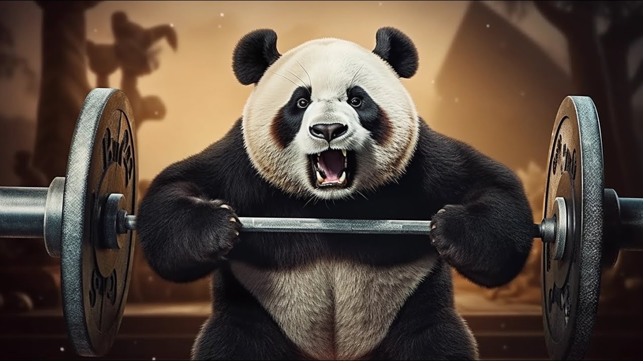 🐼 Panda Compilation | Pandas Hitting the Gym - Episode 1💥 - YouTube