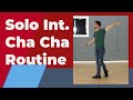 Int. Cha Cha Full Solo Class with Leon (All Levels)