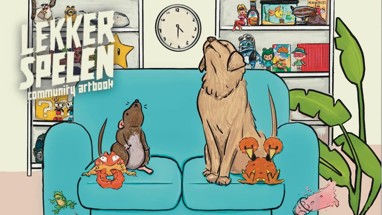 Het Lekker spelen Community Artbook!