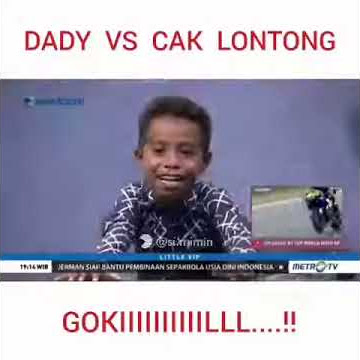 Komentator cilik moto GP. Kocak abis😂😂