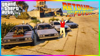 [PC] GTA 5 MOD INCROYABLE ⚡️⏲RETOUR VERS LE FUTUR⏲⚡️