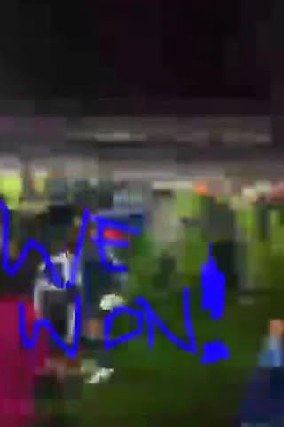 Blues beat the rebels! Post game interview with Ben Lama haha