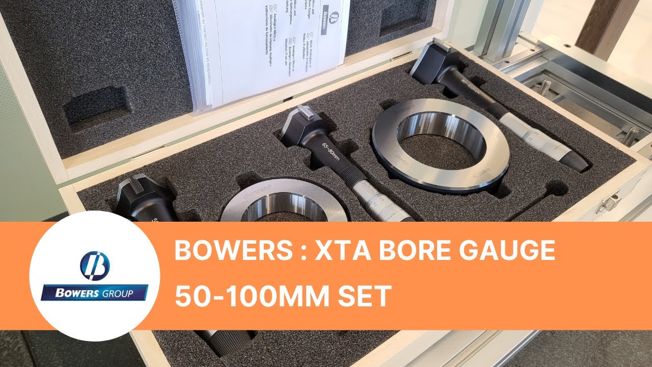 BOWERS XTA Bore Gauge 50-100mm set