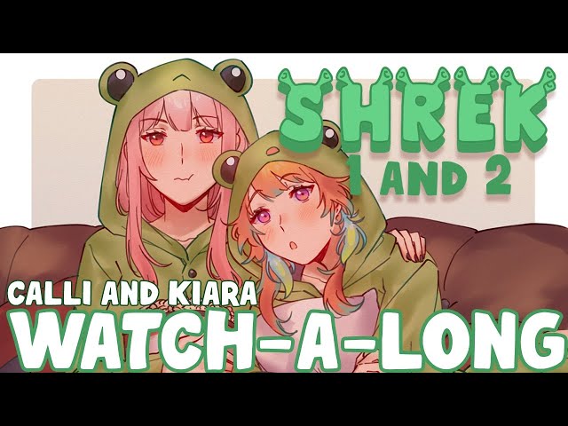 【TAKAMORI WATCH-A-LONG】SHREK 1 & 2 #HoloMyth #HololiveEnglishのサムネイル