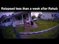 Man spends 5 months in rehab and is sent back to the neighborhood where he became an addict.