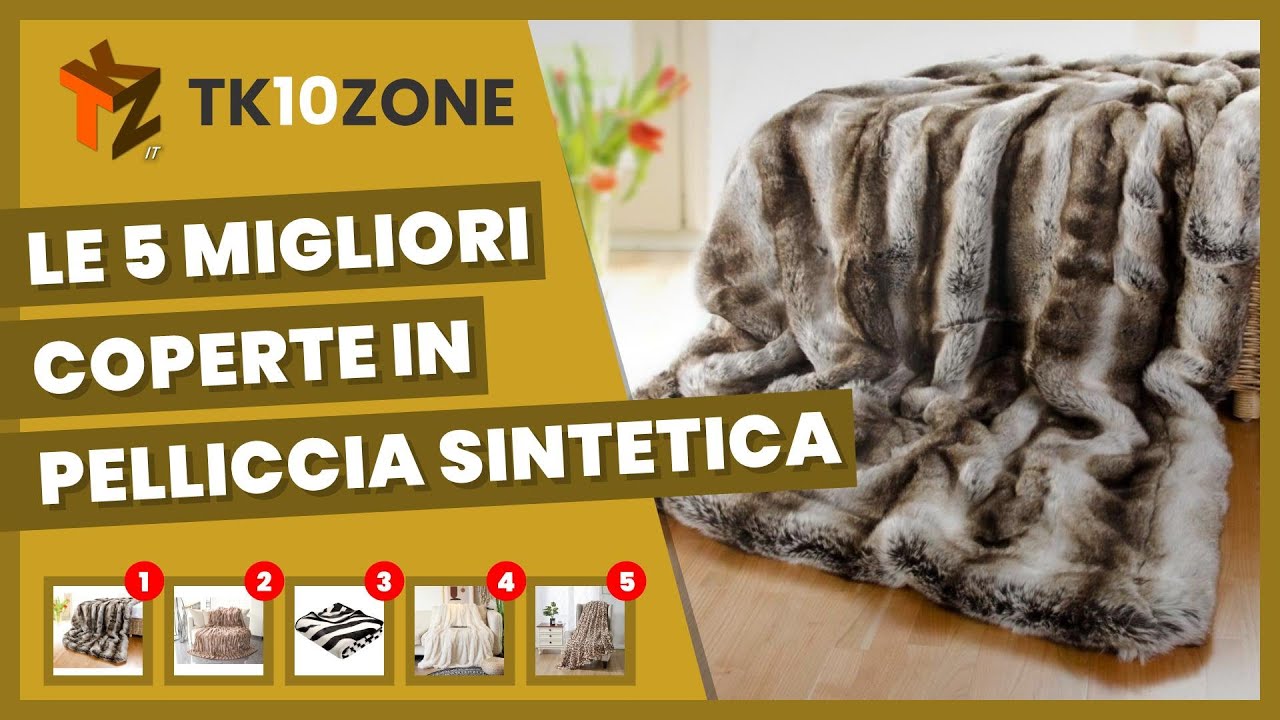 Le 5 migliori coperte in pelliccia sintetica 