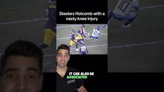 Steelers Holocomb Knee Hyperextension