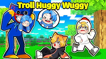 HUY NOOB BỊ HUGGY WUGGY ĂN TRONG MINECRAFT*HUY NOOB THỬ LÒNG SINH TỐ VÀ CÁI KẾT LẬT NGỬA🤯😂