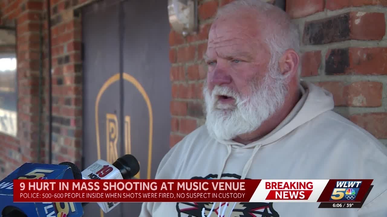 9 injured in mass shooting at Riverfront Live in Cincinnati's East End