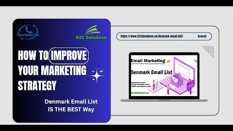 Denmark Email List – Verified B2B & B2C Leads for Targeted Email Marketing