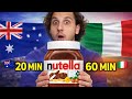HO FATTO LA STESSA SPESA IN ITALIA E IN AUSTRALIA