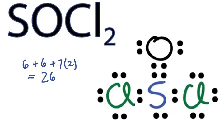 [Solved] Lewis structure of Cl2SO | 9to5Science