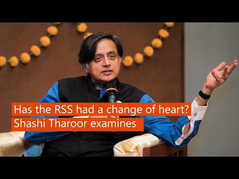 Has the RSS had a change of heart? Shashi Tharoor examines