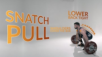 Snatch PULL / weightlifting