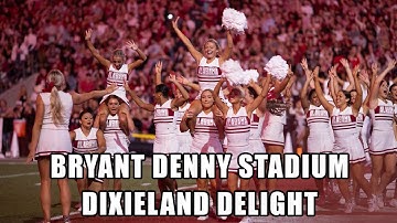 Dixieland Delight in Bryant Denny Stadium during the Alabama and Tennessee game