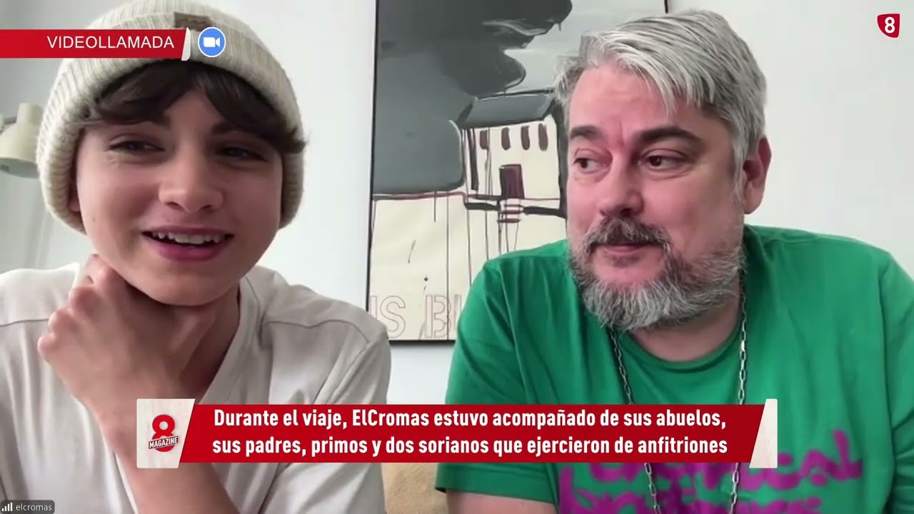 LA INTRAHISTORIA DEL VIAJE DE ELCROMAS Y SU FAMILIA A ACRIJOS, EN SORIA / 8 MAGAZINE SORIA