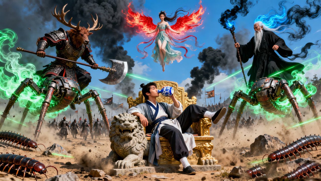 Chiến Thần Giả Làm Học Sinh, Ai Ngờ Bị Đám Ma Quỷ Quấy Rối,Nổi Điên Anh Diệt Sạch Không Còn 1Con Nào