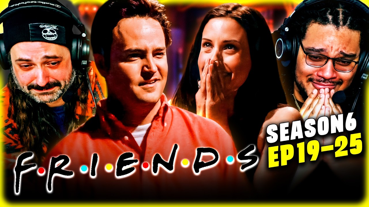 FRIENDS 6x19-25 REACTION – RICHARD ALMOST RUINED EVERYTHING! – FIRST TIME WATCHING – REVIEW