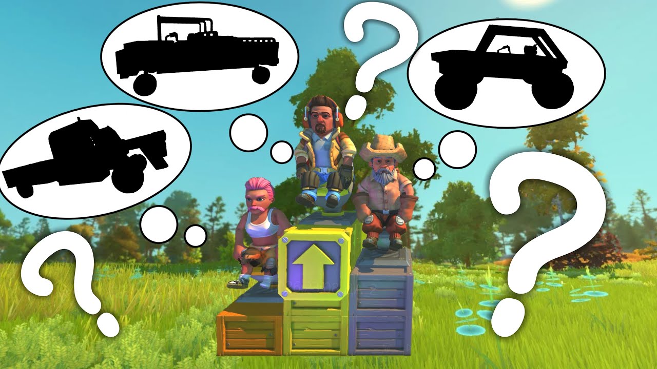 Битва построек | Джип | Scrap Mechanic 2022