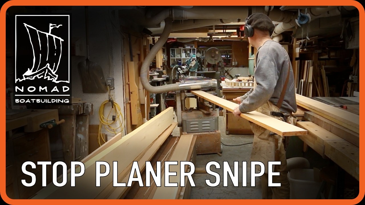 How to Eliminate Thickness Planer Snipe (Without Modifying Your Planer)