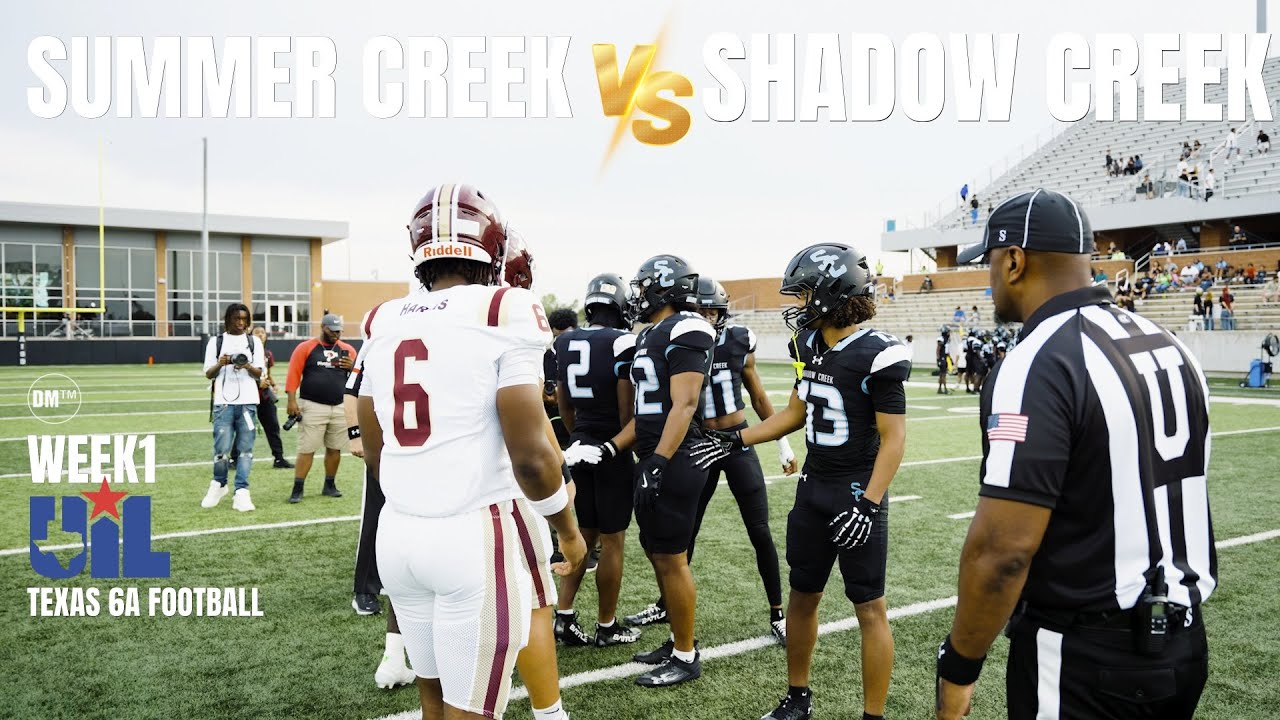 Week 1 | Summer Creek 🐾 vs Shadow Creek 🦈 | This Is Texas 6A Football 🔥