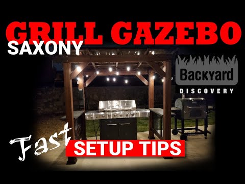 Video: Barbecue Canopy (63 Mga Larawan): Do-it-yourself Shashlik Maker Na Sumasakop, Kahoy Na Barbecue Area, Mga Guhit At Konstruksyon Na May Utility Block, Metal At Polycarbonate Models